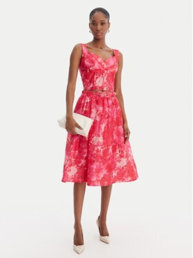 Fracomina Top FR25ST2024W775U6 Różowy Slim Fit