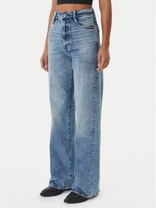 G-Star Raw Jeansy Deck 2.0 D23591-E205 Niebieski Wide Leg