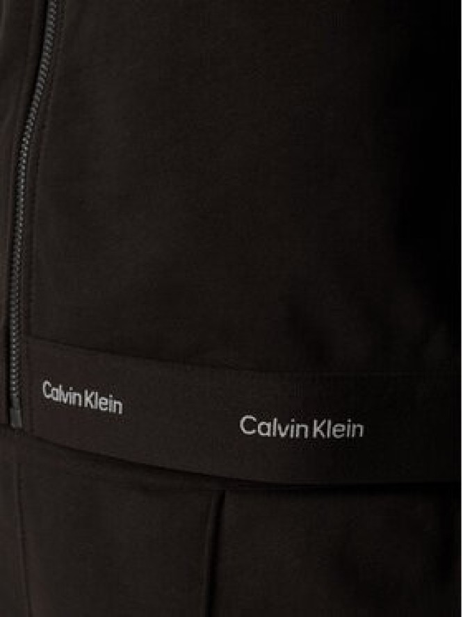 Calvin Klein Jeans Bluza LV047G252G Brązowy ciemny Cropp Fit