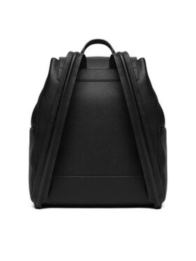 Calvin Klein Plecak Emblem Hw Pebble Backpack LV04F3553G Czarny