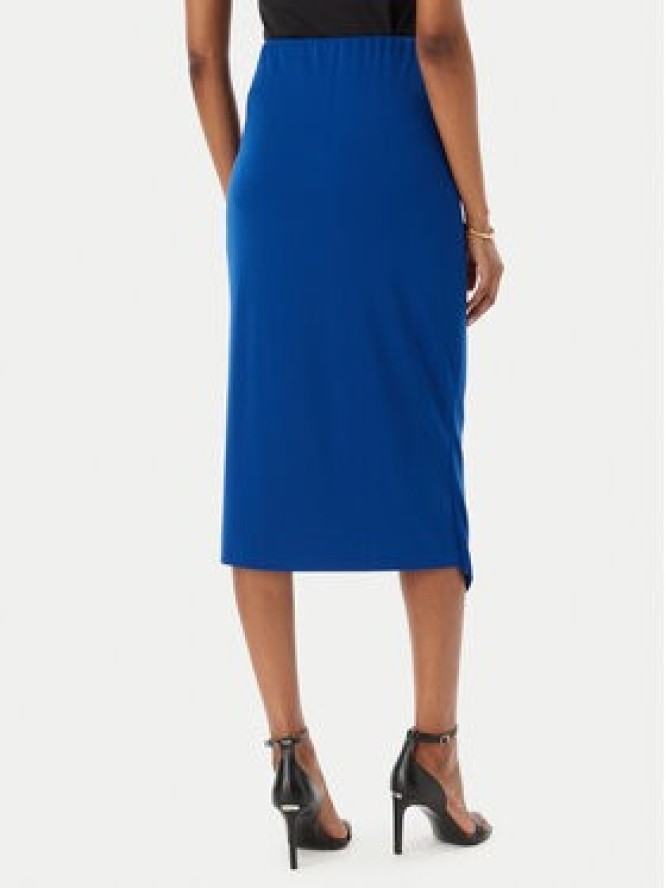 Rinascimento Spódnica midi CFC0123489003 Niebieski Regular Fit