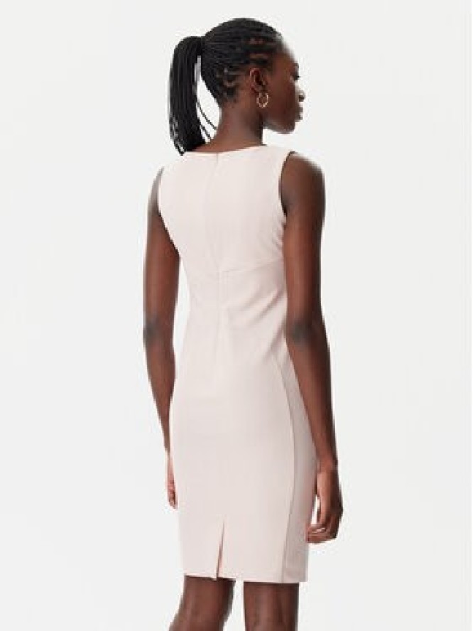 Rinascimento Sukienka koktajlowa CFC0122877003 Różowy Regular Fit