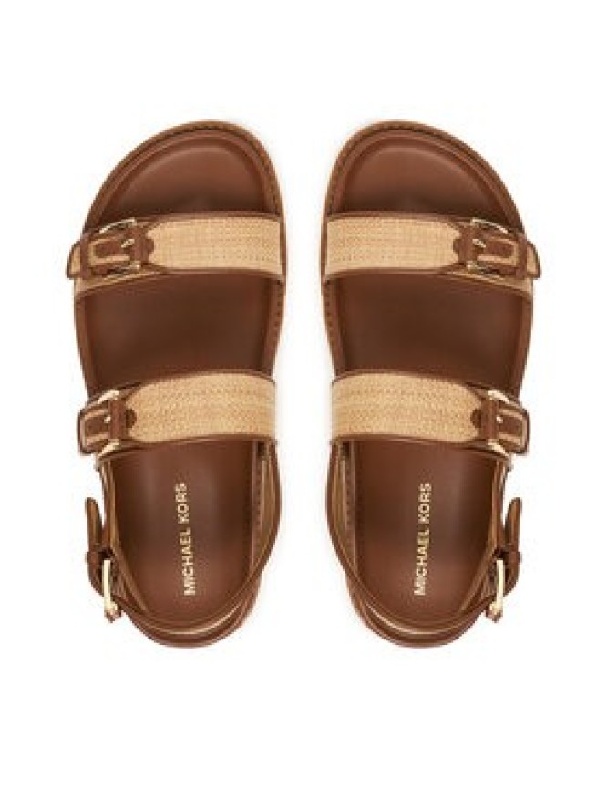 MICHAEL Michael Kors Sandały Nia Flat 40S6NIFS1D Beżowy