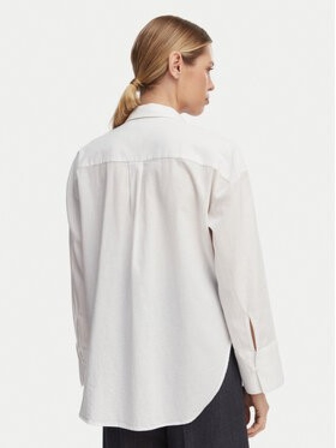 Tommy Hilfiger Koszula UW0UW06428 Biały Oversize