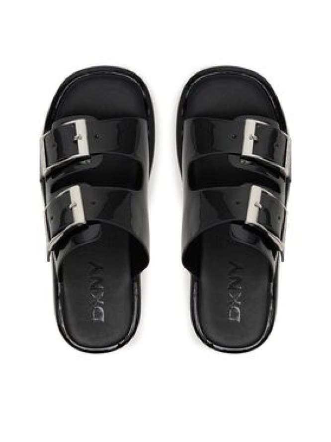 DKNY Klapki Leocadia K1674345 Czarny