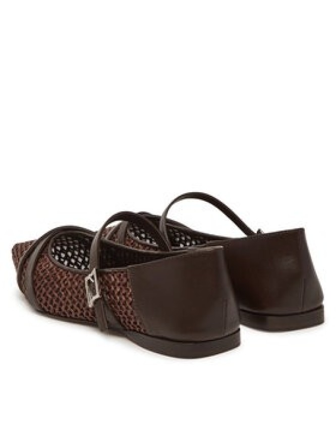 Max Mara Półbuty 2514521332600 Brązowy