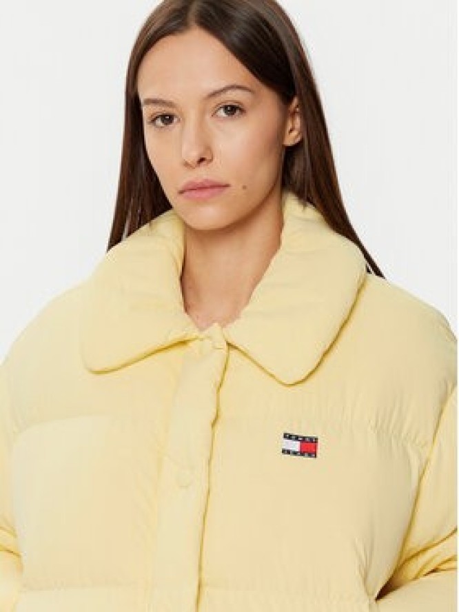 Tommy Jeans Kurtka puchowa DW0DW20390 Beżowy Regular Fit