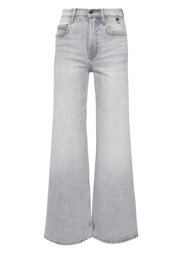 Miss Sixty Jeansy 6S1JJ48100 Szary Wide Leg