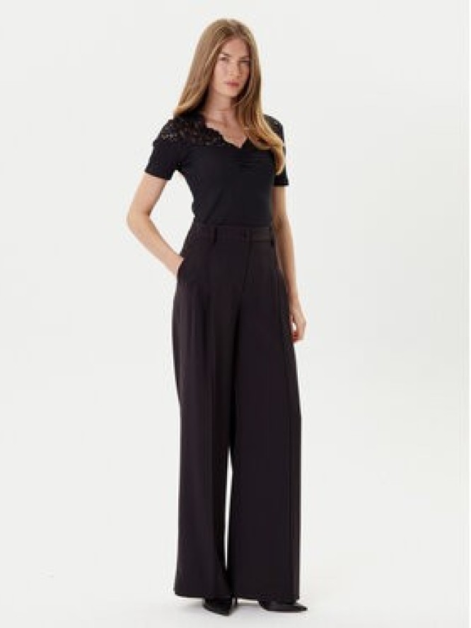 Morgan Bluzka 252-DELINE Czarny Slim Fit