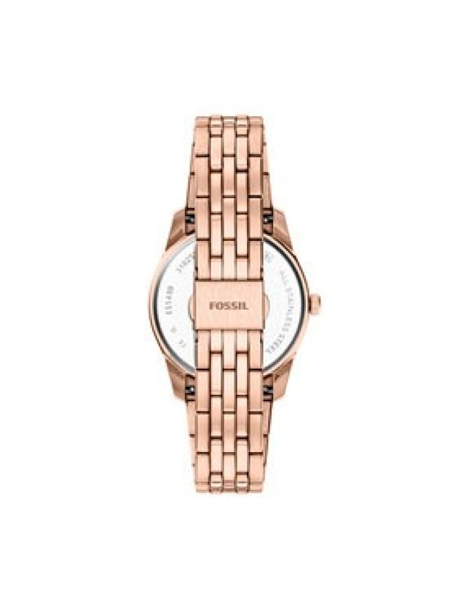Fossil Zegarek Scarlette ES5459 Różowe złoto