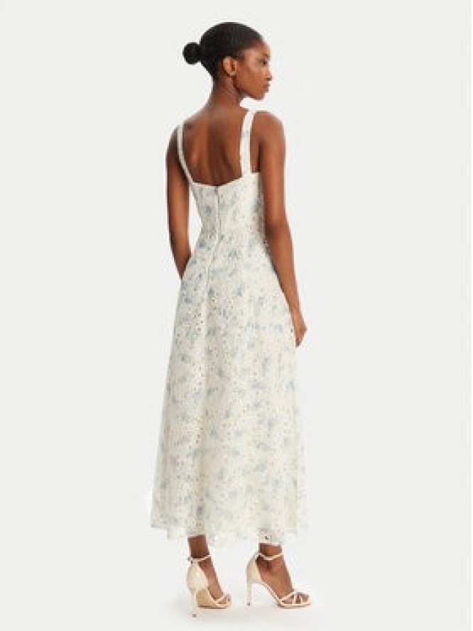 Bardot Sukienka letnia Adaline Broderie 58655DB3 Biały Regular Fit