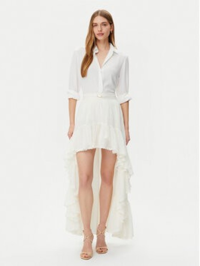 Marciano Guess Spódnica maxi 5GGD34 7317A Biały Regular Fit