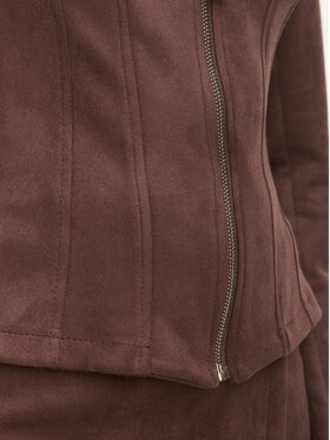Rinascimento Marynarka CFC0130676003 Brązowy ciemny Slim Fit