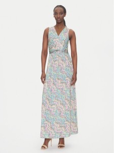 Morgan Sukienka letnia 251-RPOPPA Kolorowy Regular Fit