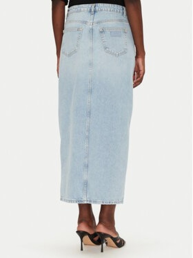 Liu Jo Spódnica jeansowa UA5188 D4854 78840 Niebieski Regular Fit