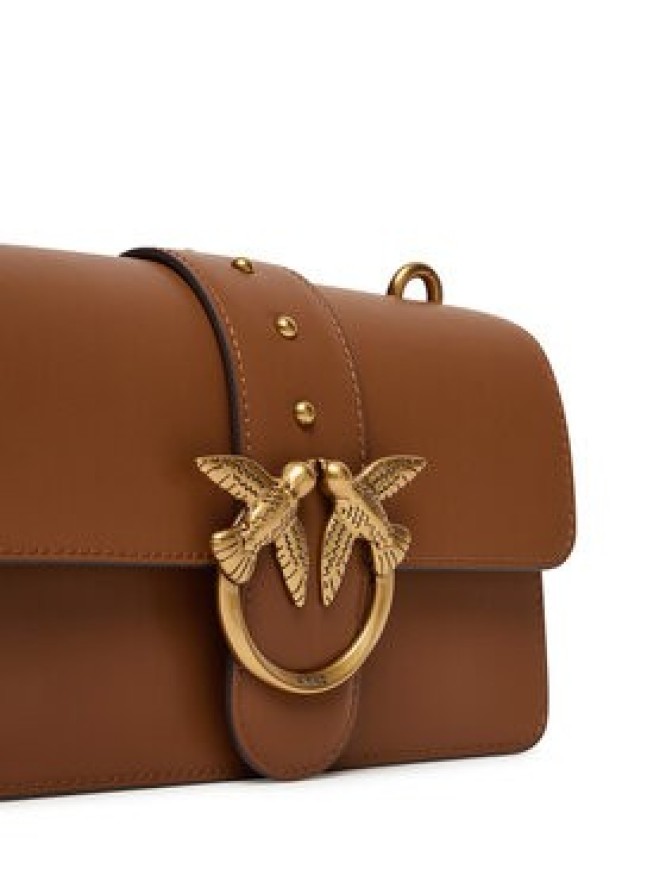 PINKO Torebka Love One Mini ST.CL Al 25-26 PLTT 105856 A0F1 Brązowy