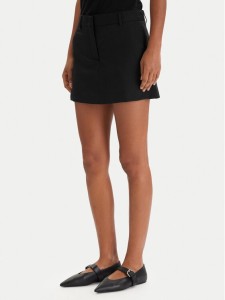KARL LAGERFELD Spódnico-szorty B1W12029 Czarny Regular Fit