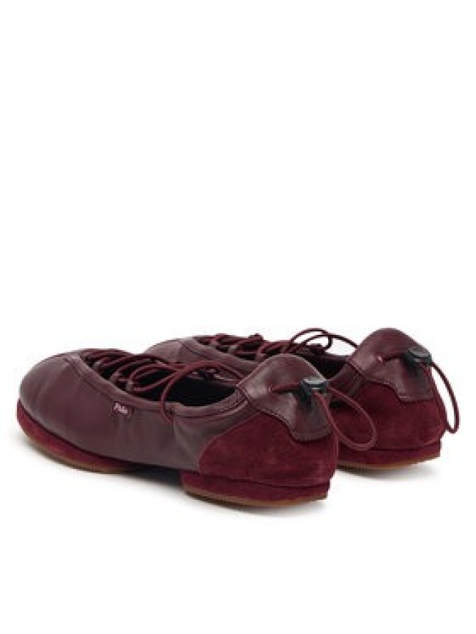 Polo Ralph Lauren Baleriny Ballerina Sneaker 804P08221003 Bordowy