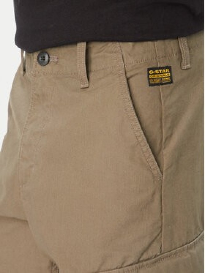 G-STAR Spodnie materiałowe Holt D29512-D387 Khaki Regular Fit