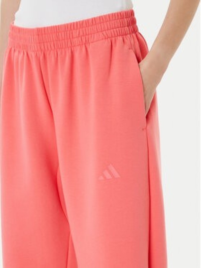 adidas Spodnie dresowe ALL SZN Soft Lux lKD9773 Koralowy Loose Fit