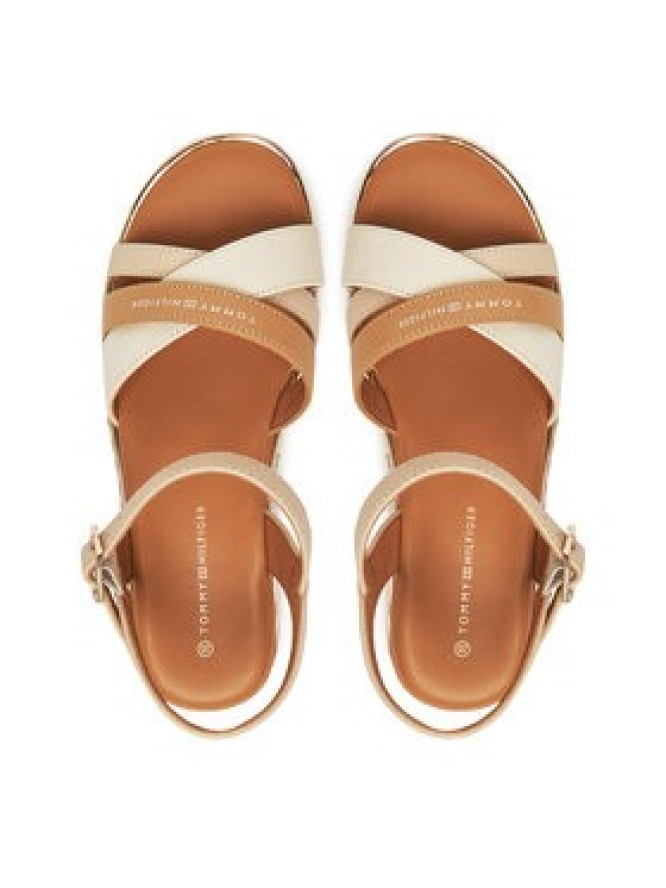 Tommy Hilfiger Espadryle T3A2-33790-0371 S Beżowy