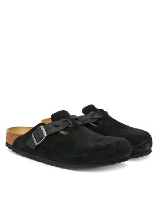 Birkenstock Klapki Boston Braided 1030497 Czarny