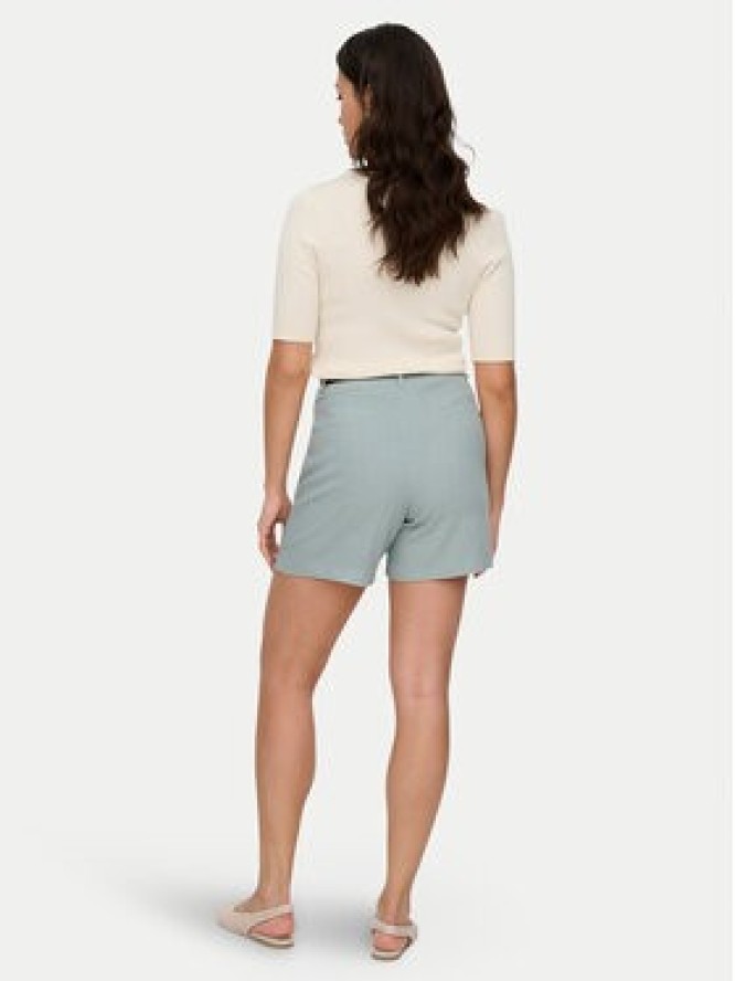 ONLY Szorty materiałowe Siesta 15367413 Turkusowy Regular Fit