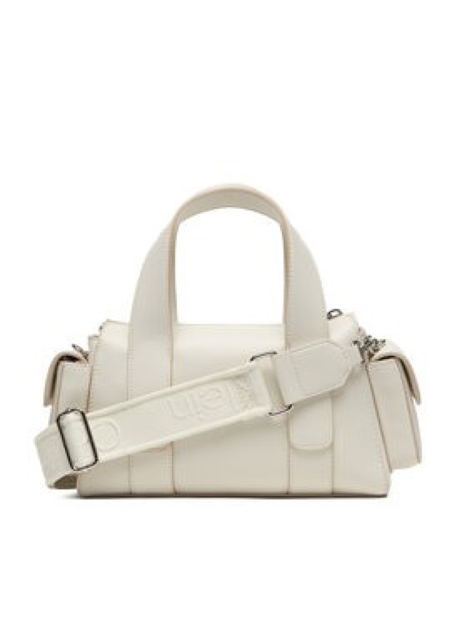 Calvin Klein Torebka Webbing Strap Pocket Bag LV04F3291G Biały