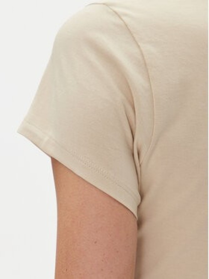 BOSS T-Shirt C_Eslane_4 50540432 Beżowy Slim Fit