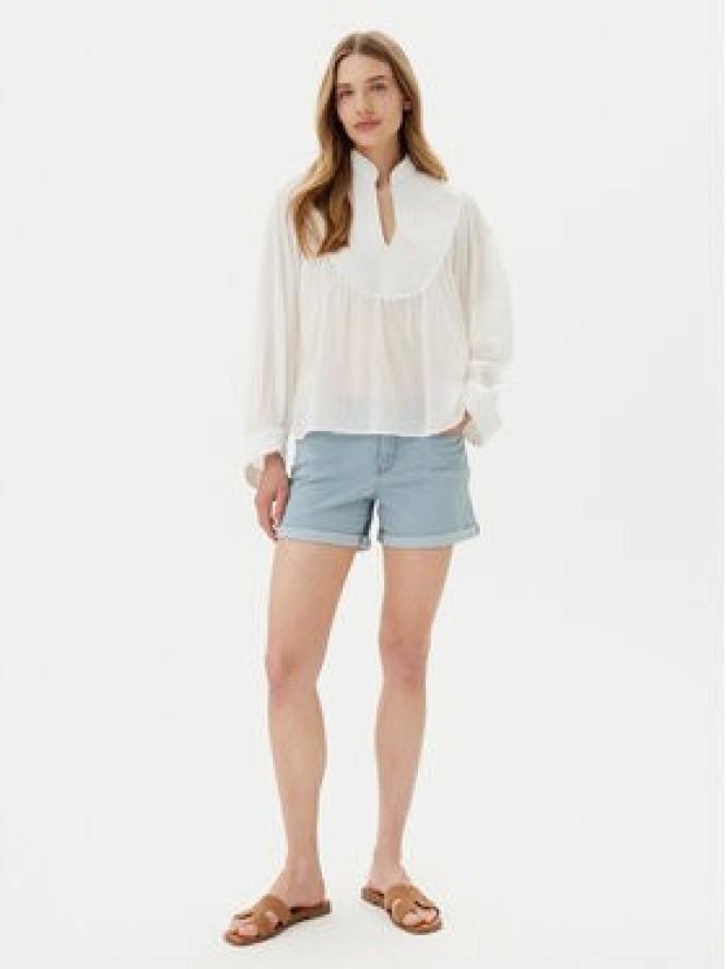 Noisy May Szorty jeansowe Debby 27032491 Niebieski Slim Fit