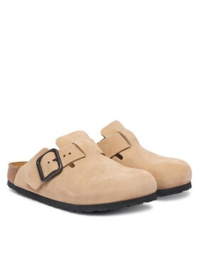 Birkenstock Klapki Boston Wire Buckle 1031573 Beżowy jasny