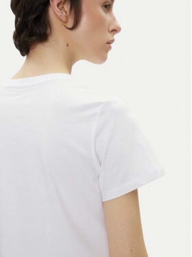 Pepe Jeans T-Shirt Rosalind PL506034 Biały Regular Fit