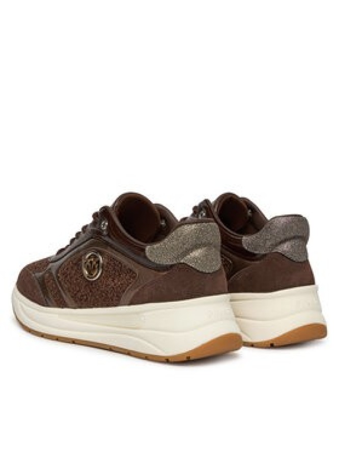 PINKO Sneakersy Nataly 02 SS0197P155 Brązowy ciemny