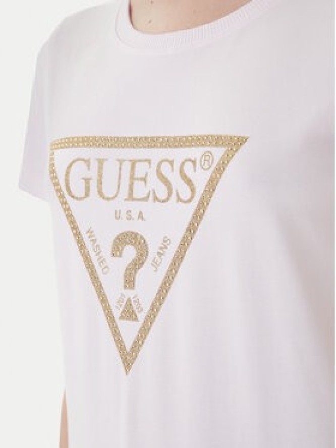 Guess T-Shirt W4RI69 J1314 Różowy Regular Fit