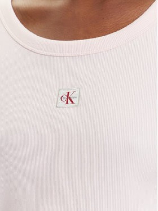 Calvin Klein Jeans T-Shirt LV047C200G Różowy Slim Fit