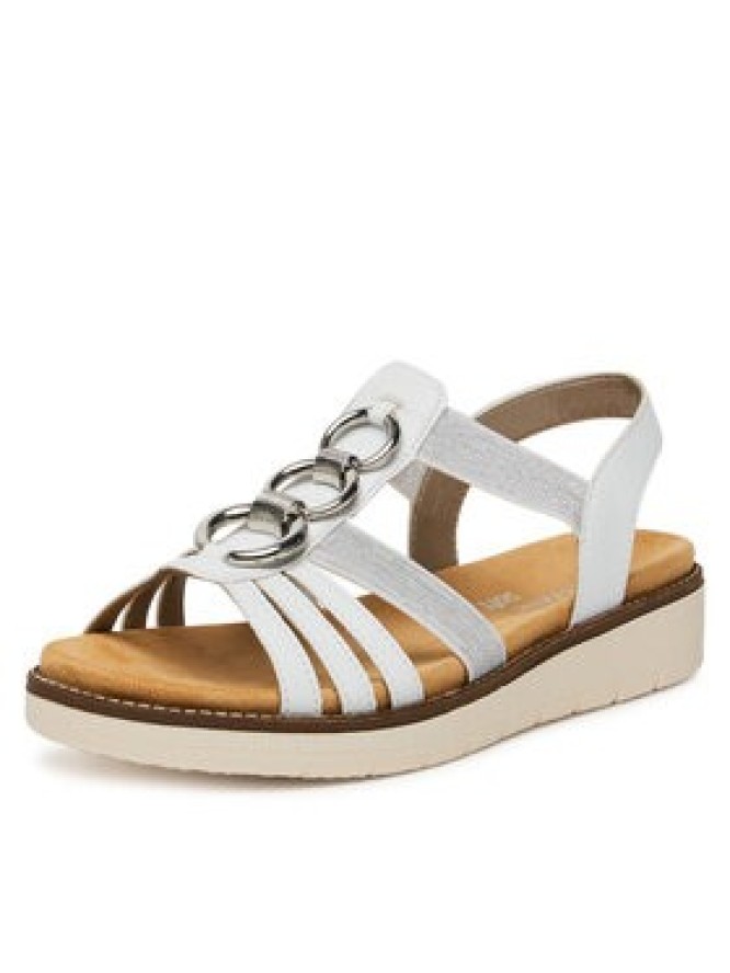 Remonte Sandały D2073-80 Biały