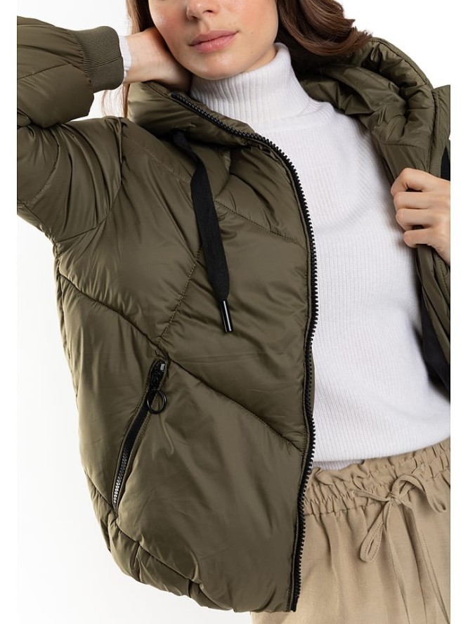 Northwood Kurtka zimowa "Nessa" w kolorze khaki rozmiar: L