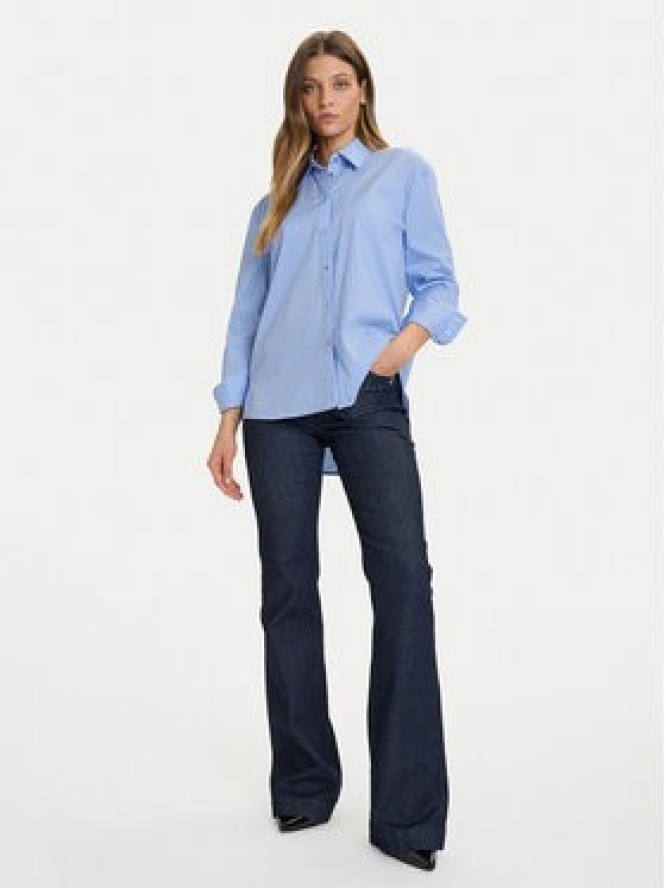 Morgan Koszula 252-CRAY Niebieski Loose Fit