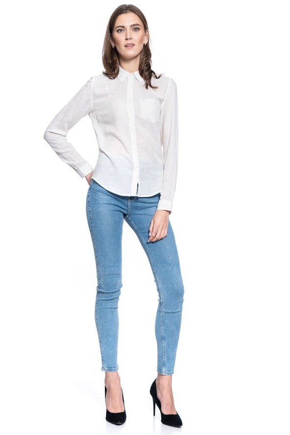 DAMSKA KOSZULA LEE REGULAR SHIRT REGULAR FIT SUMMER GREEN L46AHVNK 112110732