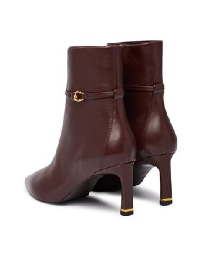 Coccinelle Botki C-Look E4 VTK 11 01 01 Bordowy