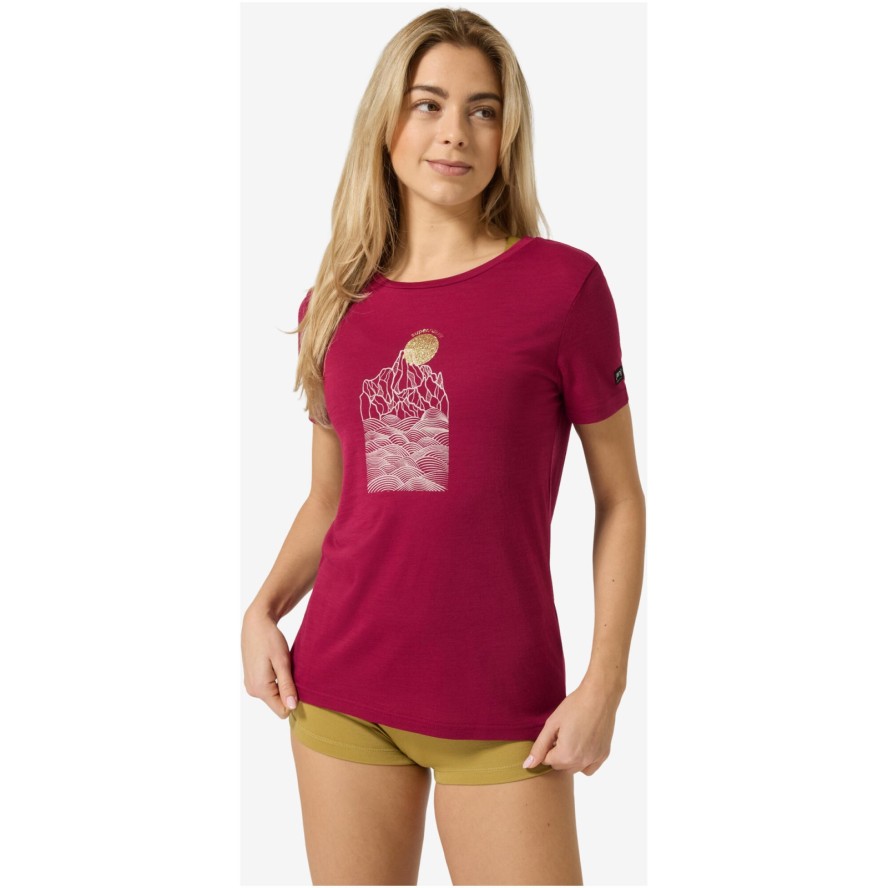 Koszulka damska SUPER.NATURAL W Preikestolen Cliffs Tee