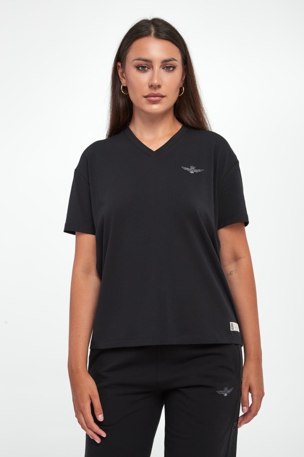 T-shirt damski AERONAUTICA MILITARE