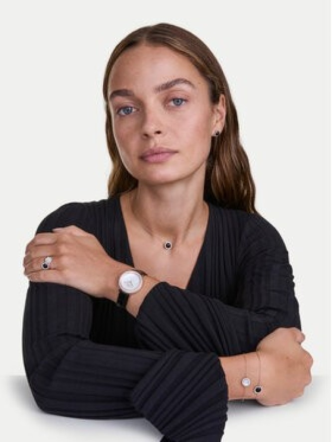 Daniel Wellington Zegarek Crystalline Bezel 32 DW00100827 Różowe złoto