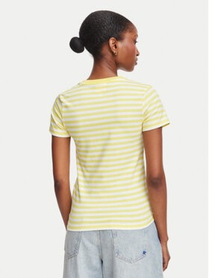Guess Jeans T-Shirt W6YI60 K6413 Żółty Regular Fit