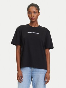 Karl Lagerfeld Jeans T-Shirt A3W17039 Czarny Regular Fit