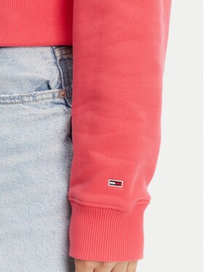 Tommy Jeans Bluza DW0DW21345 Różowy Relaxed Fit