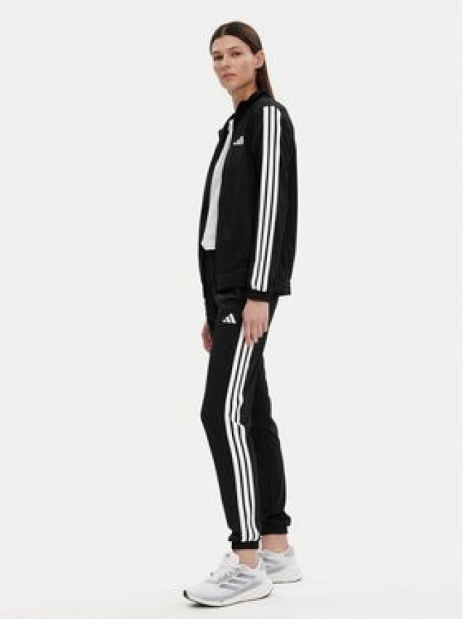 adidas Spodnie dresowe Tricot 3-Stripes JF3383 Czarny Regular Fit