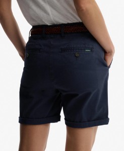 superdry Chino Shorts z bawełną i elastanem – relaxed fit