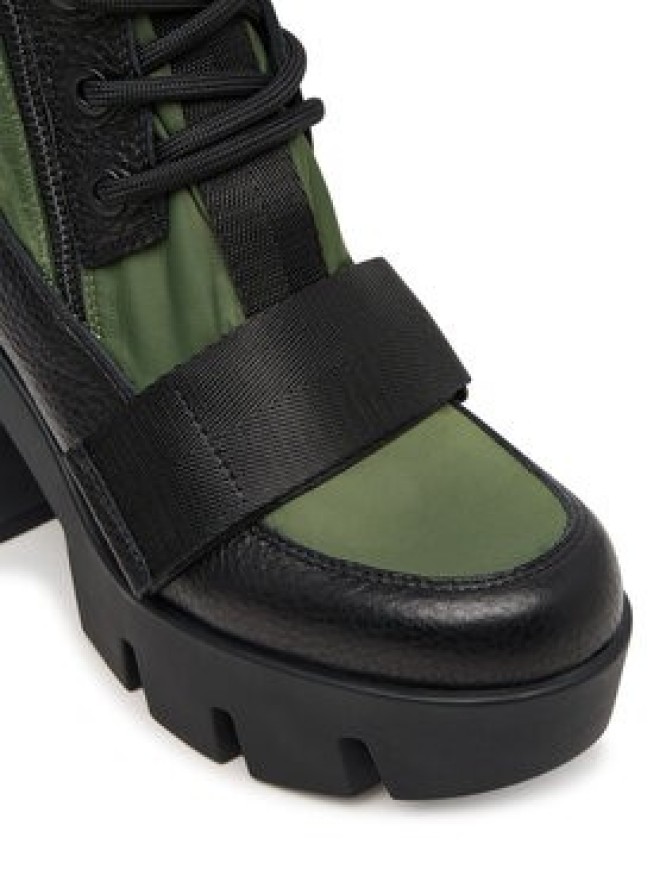 United Nude Trzewiki Grip Combat Mid 10962904165 Khaki