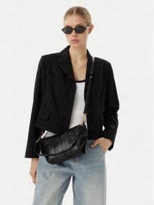 Calvin Klein Torebka Woven LV04F3546G Czarny